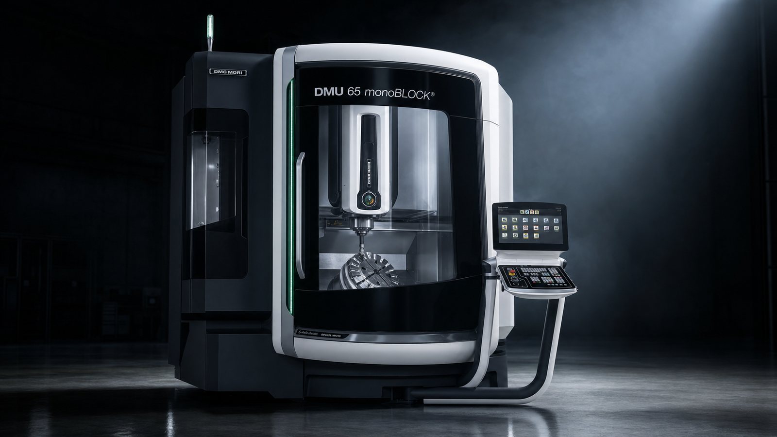 DMG MORI DMU 65 monoBLOCK 5-axis milling center
