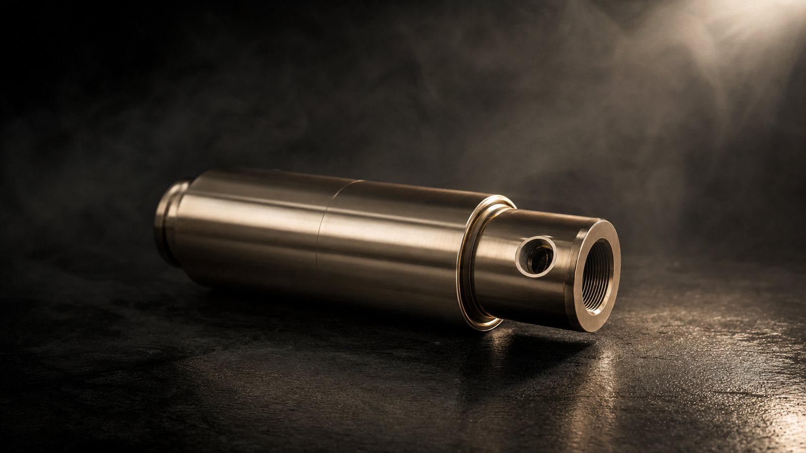 Precision-turned hydraulic actuator body